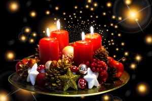 christmas candles